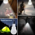 Miniatyrbillede 2 af 7: Lollanda solcellelampe, LED solcellelampe med solpanel – vandtæt, LED, nødbelysning, udendørs, to opladningstilstande