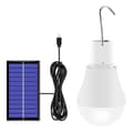 Miniatyrbillede 1 af 7: Lollanda solcellelampe, LED solcellelampe med solpanel – vandtæt, LED, nødbelysning, udendørs, to opladningstilstande