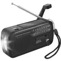 Miniatyrbillede 1 af 7: Logilink krumtapradio med lommelygte og solcellesort