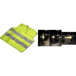Skyddsjacka, polyester, fluorescerande gul...