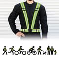 Miniatyrbild 4 av 4: Reflexband godkända för motorcyklar och cyklar, fluorescerande gul