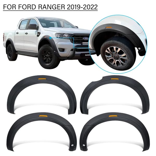 Fender Flares, Högkvalitativt ABS-material, Lätt installation,Skärmbreddare