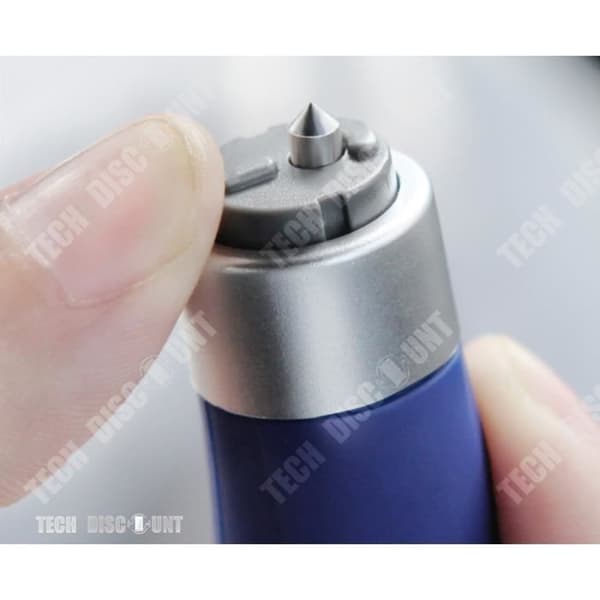 TD® Small Safety Hammer Emergency Rescue Tool Auto Escape Glas Kill Switch Säkerhetsbältesklippare Nyckelring