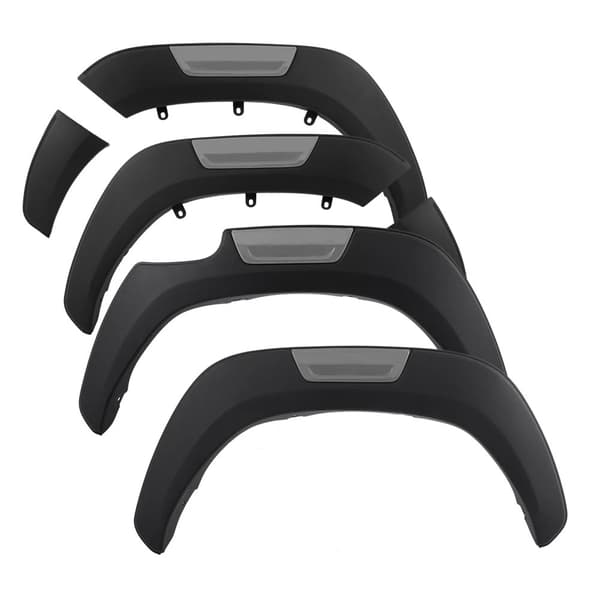 Fender Flares, mattamusta viimeistely, sopii Toyota Hilux Revolle,2015-2023