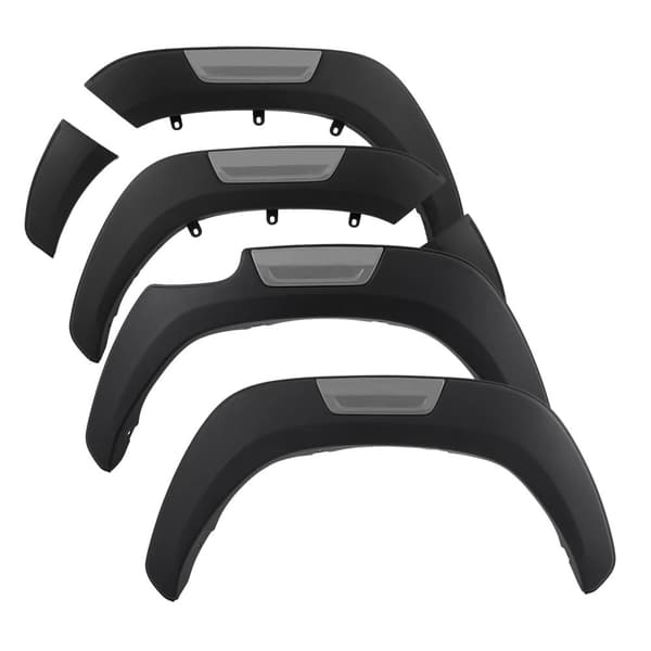 Fender Flares, mattamusta viimeistely, sopii Toyota Hilux Revolle,2015-2023