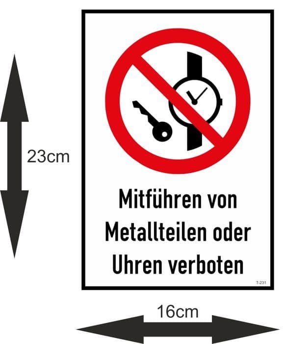 Säkerhetsväst - säkerhetskit - säkerhetstriangel Daged - T-231