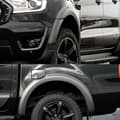 Miniatyrbillede 2 af 2: Fenderforlængere, hjulbuebeskyttelse, offroad muddkasser, 2019-2022 3 tommer