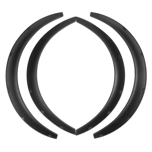 Bil Mudflaps, Universal pasform, Fleksible og Holdbare, Sort