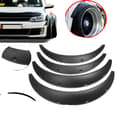 Miniatyrbillede 1 af 4: Bil Mudflaps, Universal pasform, Fleksible og Holdbare, Sort