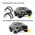 Miniatyrbillede 2 af 2: Skærmforlængere, passer til Ford Ranger 2015-2022, inkluderer mudderkapper., 2019-2022