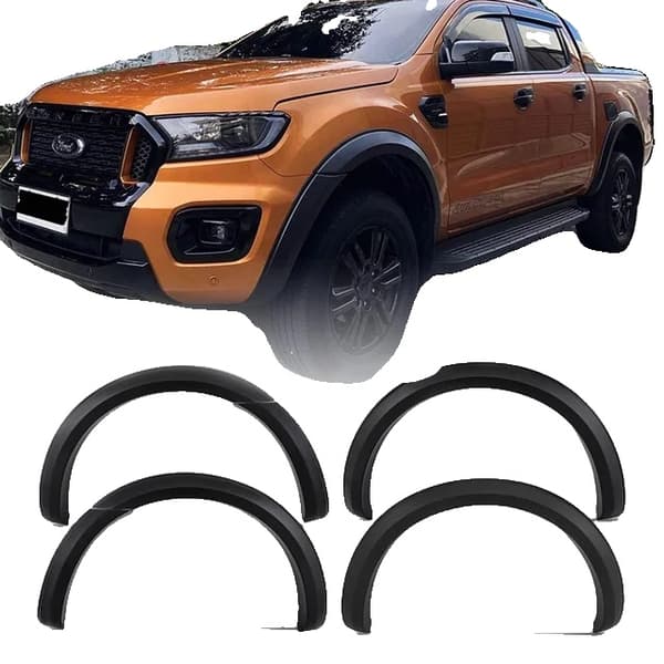 Fender Flares, Lokasuojan suojaus, Ford Ranger -yhteensopivuus, EI REIKÄÄ 2019-2022