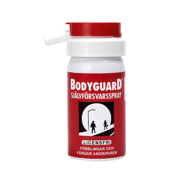 Bodyguard självförsvarsspray med rödfärg