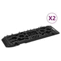 Miniatyrbild 1 av 2: Greppmattor 2 st svart 107x31x7 cm nylon