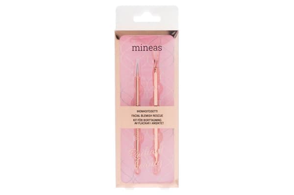 Mineas Hudplejesæt Facial blemish rescue