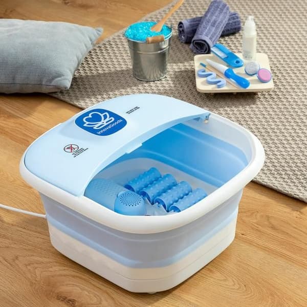 Foot Spa - InnovaGoods - Vikbar - Ergonomisk - 10 L - Infraröd och vibration
