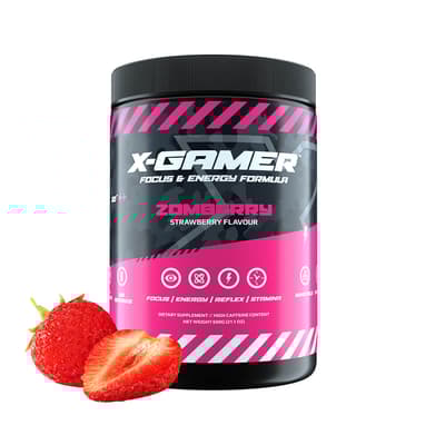 X-GAMER X-Tubz Zomberry 60porsjoner - 600g
