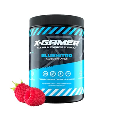 X-GAMER X-Tubz Bluenitro 60porsjoner - 600g