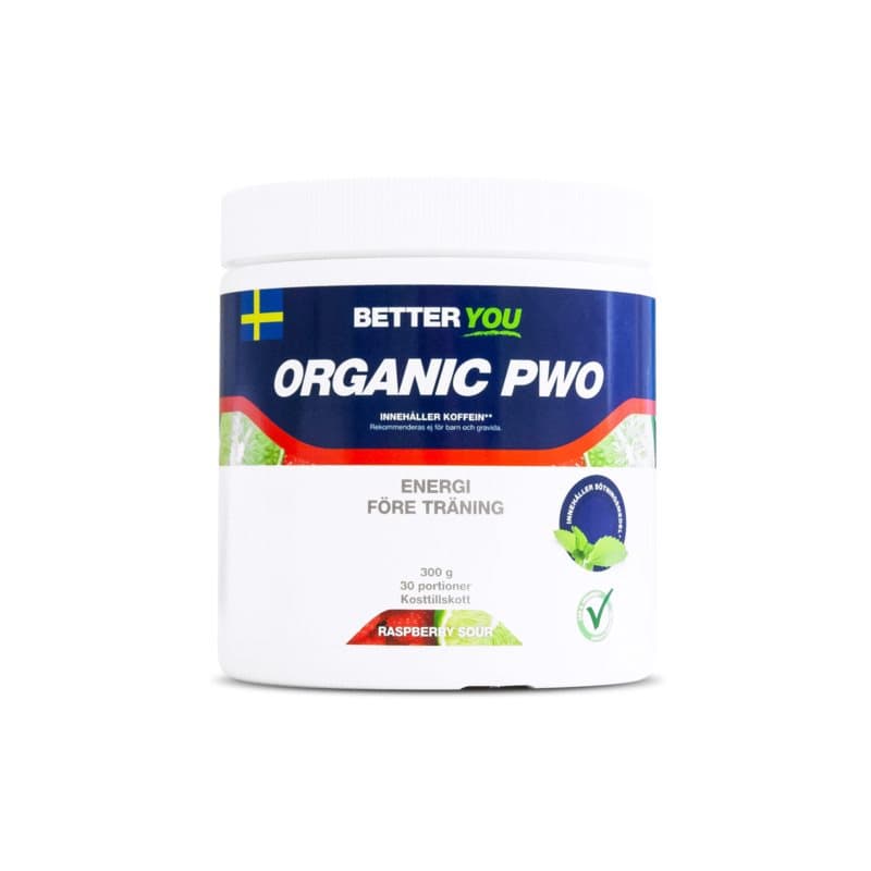 Organic PWO Raspberry Sour 300g