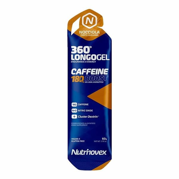 Energidrik Longogel 360 Nutrinovex N0329 Hasselnød
