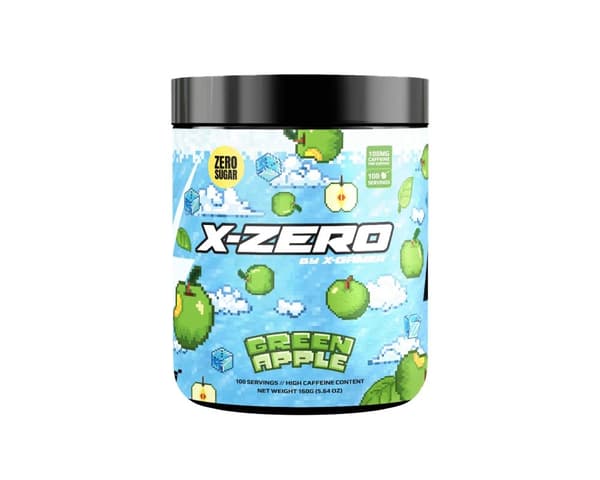 X-Zero Green Apple - 100 Porsjoner