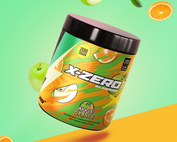 X-Zero Apple Orange - 100 Serveringar