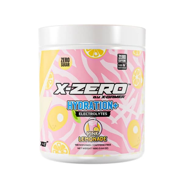 Energiajuomajauhe X-Zero Hydration+ 160 gram Pink Lemonade