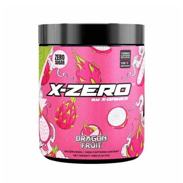 Energidrikpulver X-Zero 160 gram Dragon Fruit