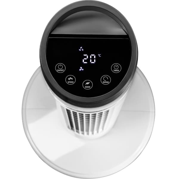 Tårnventilator 90 cm - hvid