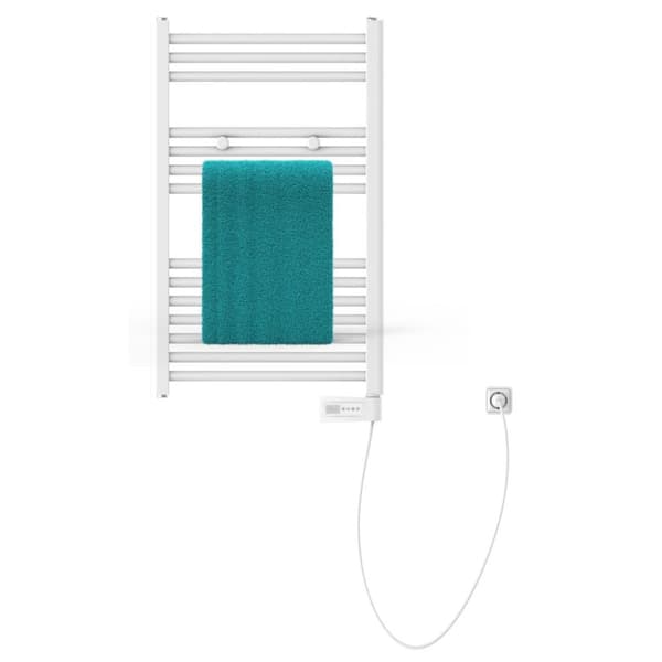EISL Badrumselement med timer vit 80x50x15 cm