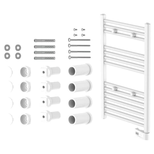 EISL Badrumselement med timer vit 80x50x15 cm