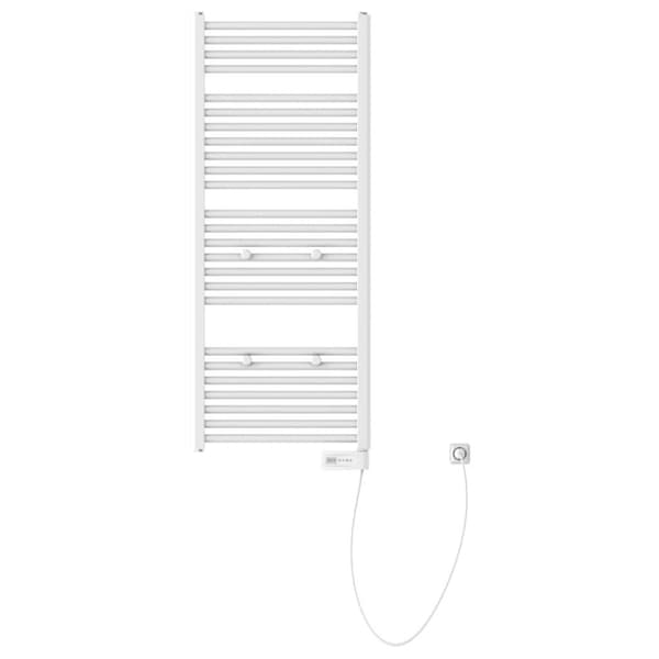 EISL Badrumselement med timer vit 120x50x15 cm