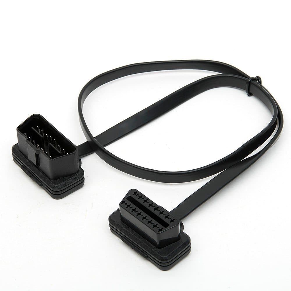 1x1 OBD2 OBDII Splitter förlängningskabel 1x hane 1x hona