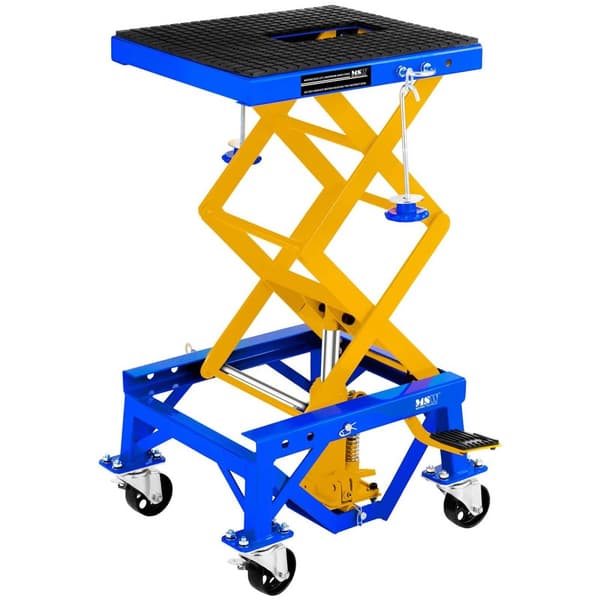MSW Saxlift för MC - Med hjul - 135 kg