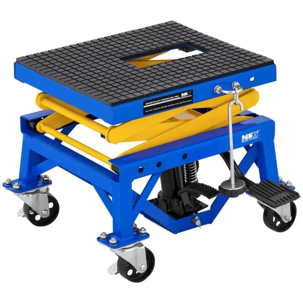 MSW Saxlift för MC - 150 kg - Med hjul