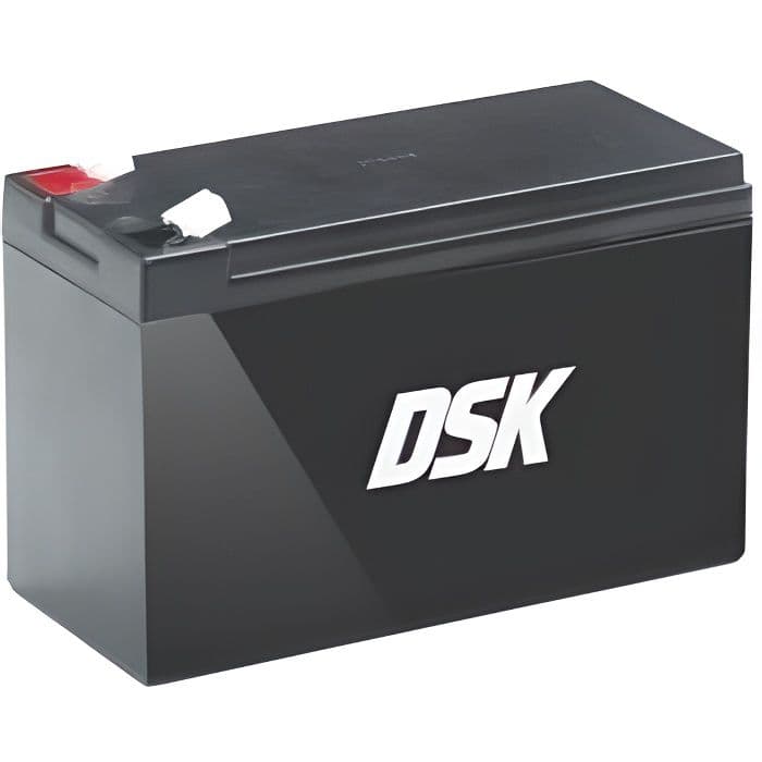Batteri PLOMO AGM 12V/7Ah 151x65x94mm 2,05Kg DSK