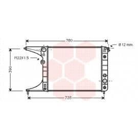 Motorkylare för Opel Omega B version: 2.0 från 1994 till 1999