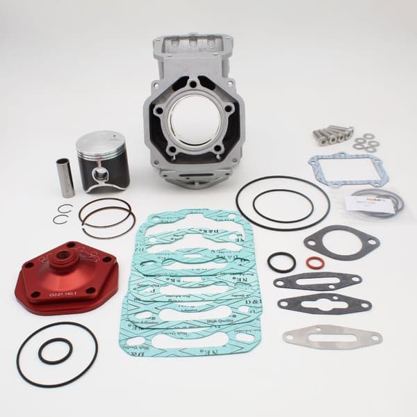Italkit Sylinterisarja Aprilia 125 Cctransfa 140 Cc Ø 57 Mm Hopeinen