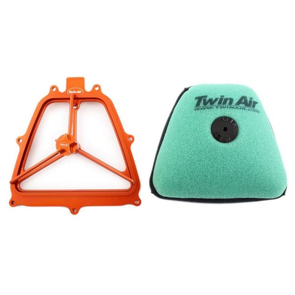 Twin Air Powerflow Kit Yamaha Yz 250f/yz 450f/yz 450fx/wr 450f 18-20 Vihreä,Oranssi