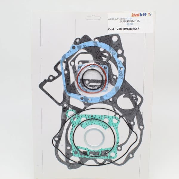 Italkit Täydellinen Tiivistesarja Suzuki Rm 125 92-97 Hopeinen