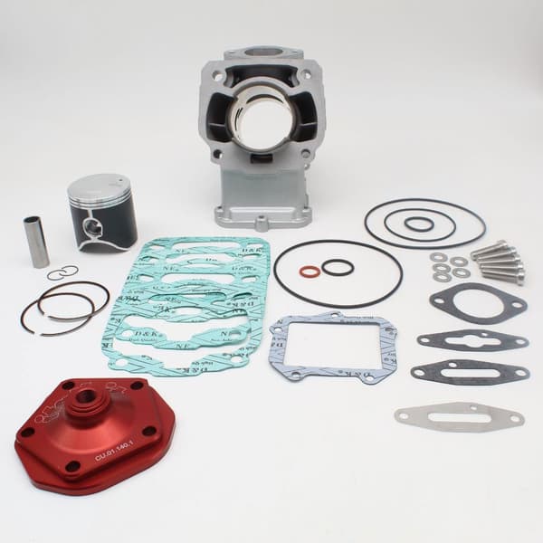 Italkit Cylindersats Aprilia 125 Cc Transf A 140 Cc Ø 57 Mm Ck.01.141.g2 Silver