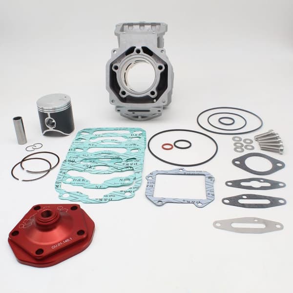 Italkit Cylindersats Aprilia 125 Cc Transf A 140 Cc Ø 57 Mm Ck.01.141.g2 Silver