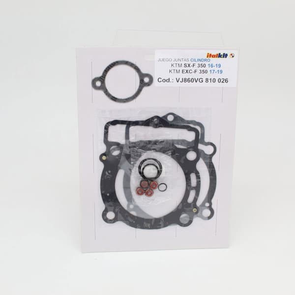 Italkit Yläpää Tiivistesarja Husq350 Fc 16-18-fe 17-19/ktm Exc-f 17-19-sx-f 16-18 Hopeinen