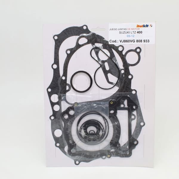 Italkit Täydellinen Tiivistesarja Suzuki Ltz 400 09-14 Hopeinen