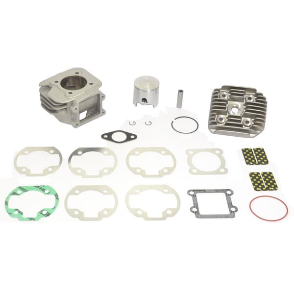 Athena 070100 Ø47.6 Mm 70cc Bore Cylinder Sæt Med Hoved Og Domed Hoved Stempel Ø47.6 Mm 70cc Pin Ø 10 Mm Søvfarvet