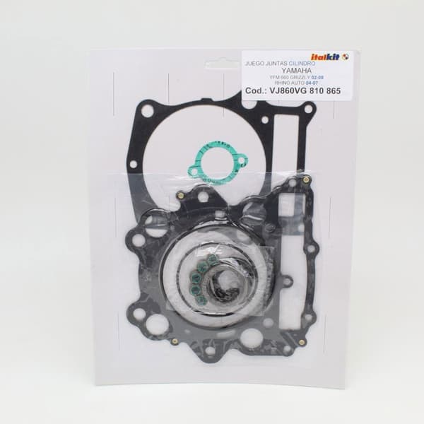 Italkit Yläpää Tiivistesarja Yamaha Yfm 660 Grizzly 02-08/rhino Auto 04-07 Hopeinen