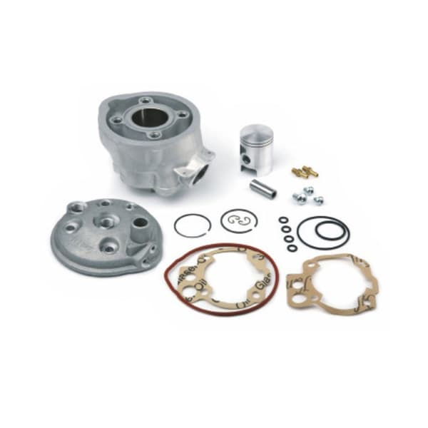 Airsal Cylindersats Och Kolv Minarelli Am6 Big Bore 48 Mm Silver
