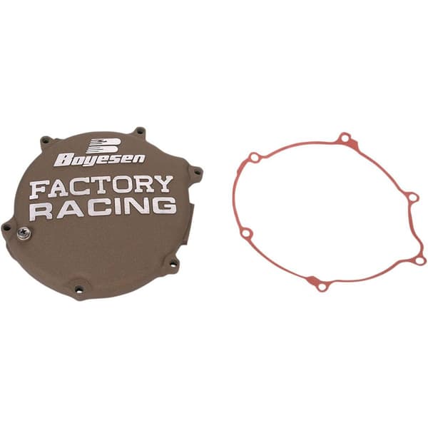 Boyesen Aluminium Koblingsdæksel Kawasaki Kx 125 Cc-11am Gylden