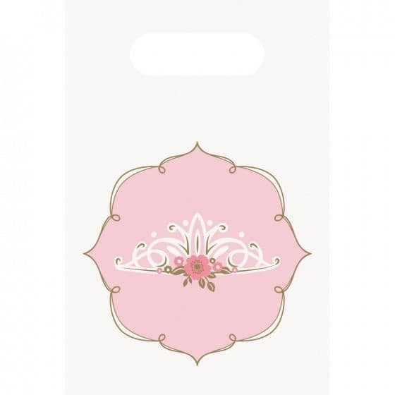 Amscan distributionspåsar Princess 23,2 x 16,3 cm 8 st