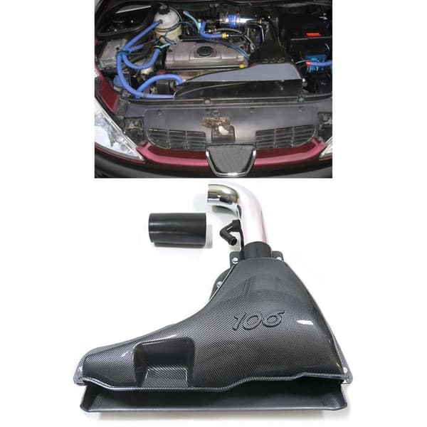 Bil luftfilter - til Peugeot 106 1.4/1.6 1991-2003 - ABS-hus - kul