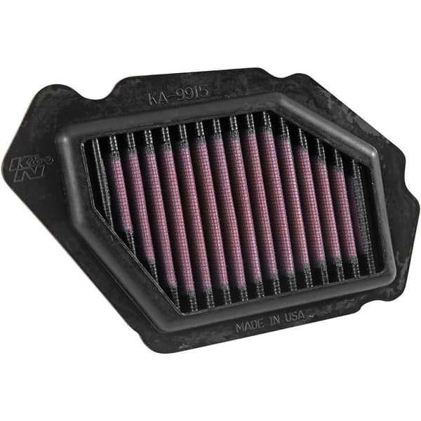 K+n Kawasaki Ka-9915 Luftfilter Svart